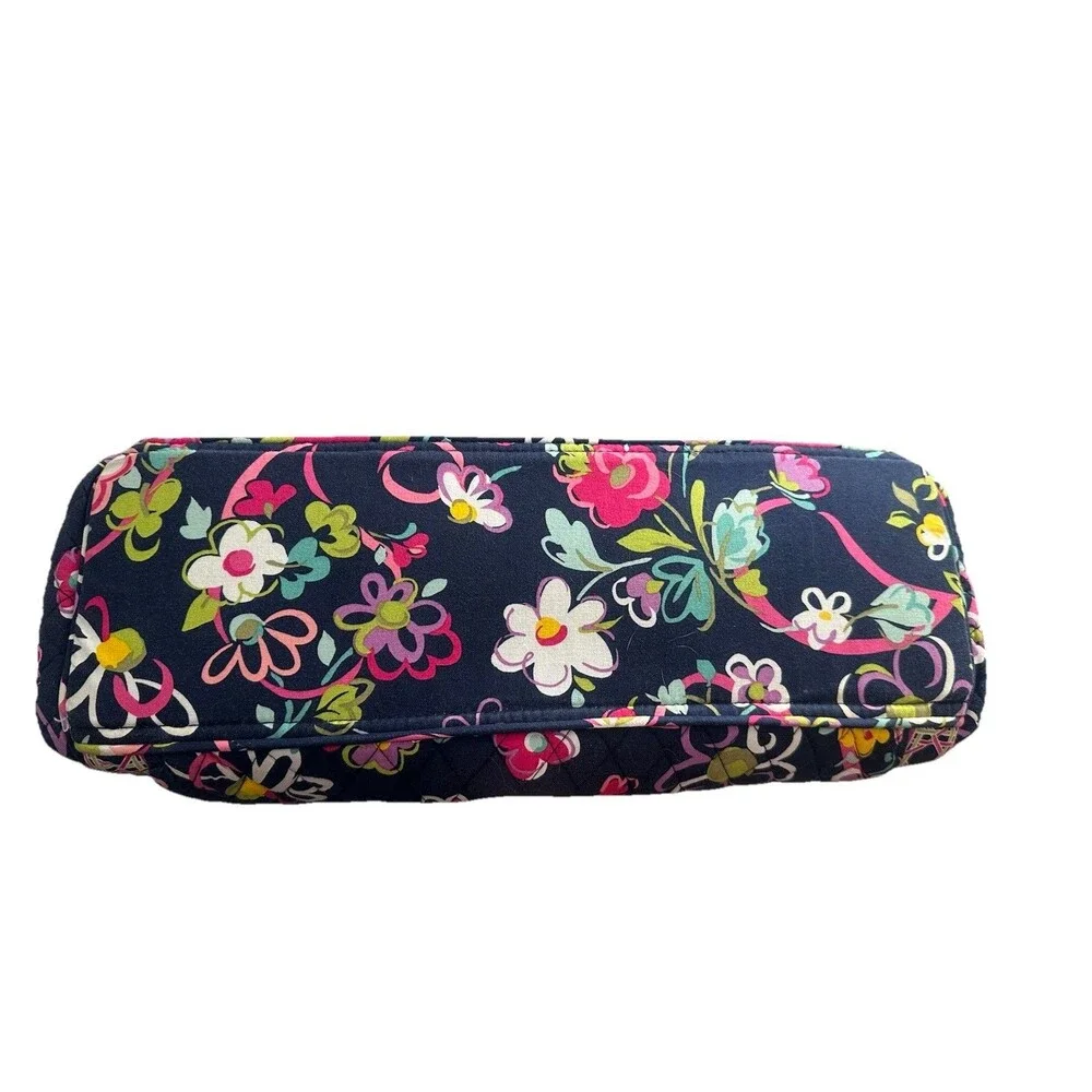 Vera Bradley Ribbons Make A Change Baby Diaper Bag w Changing Pad Retired Tote